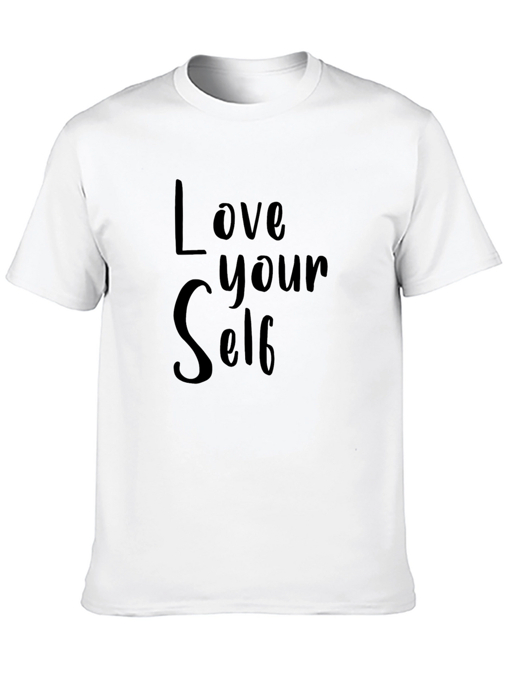 Love Yourself Graphic T-Shirt - Black