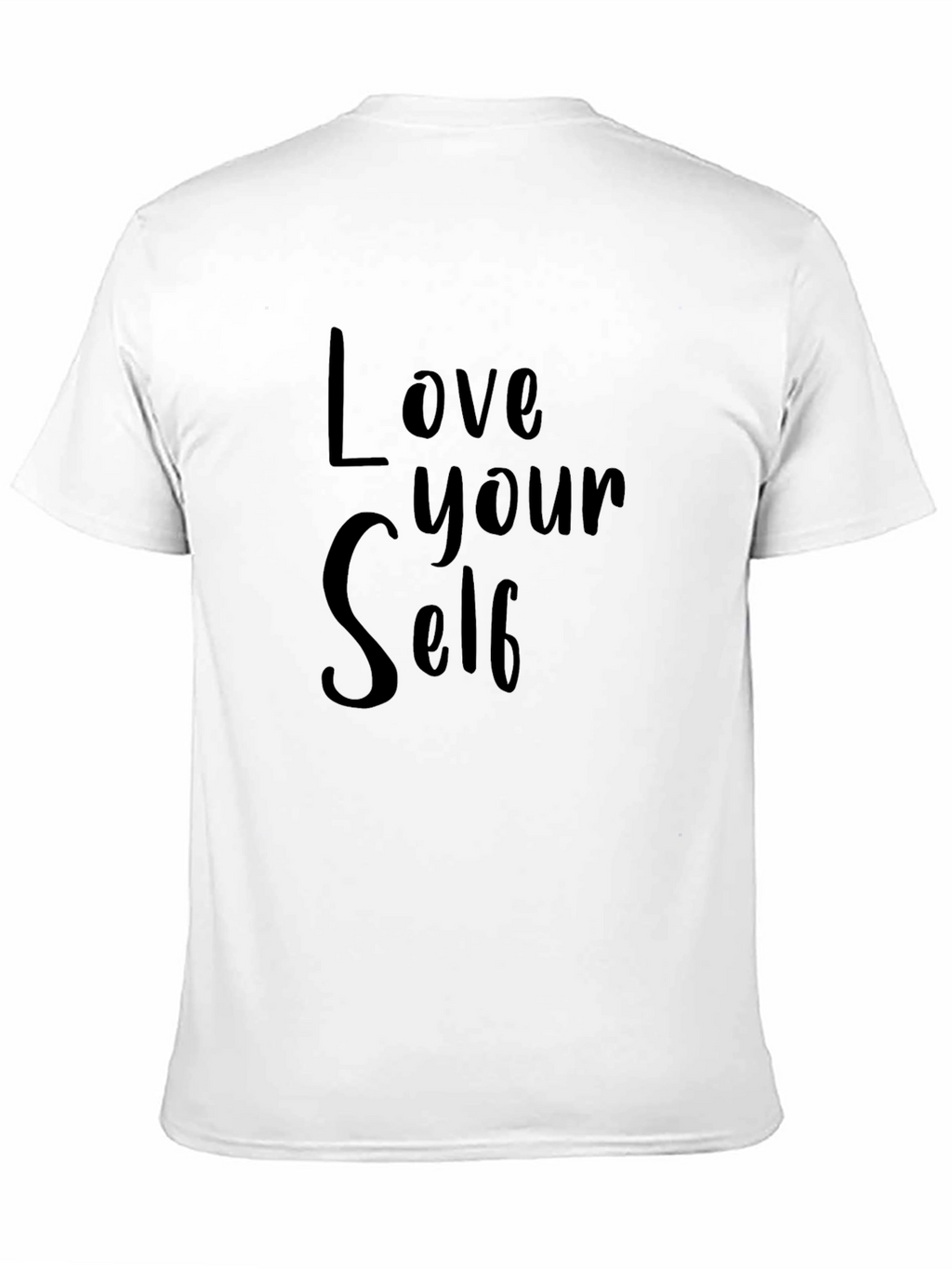 Love Yourself Graphic T-Shirt - Black