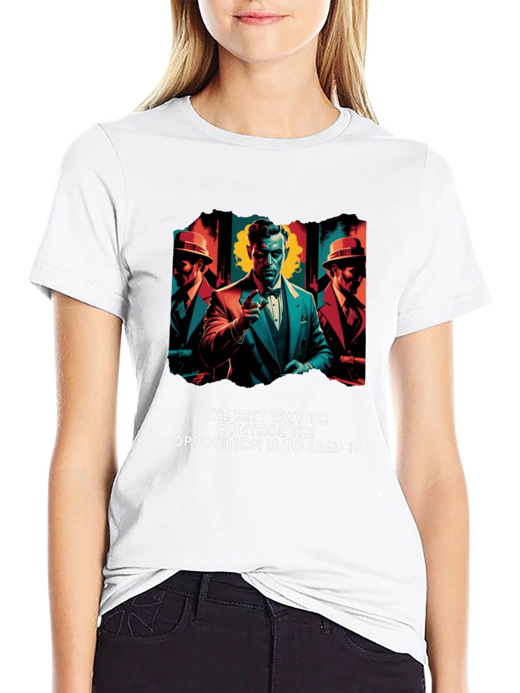 Mafia Boss T-Shirt - Control the Opposition