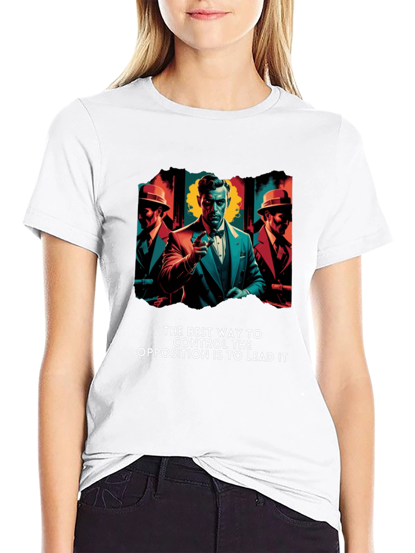 Mafia Boss T-Shirt - Control the Opposition