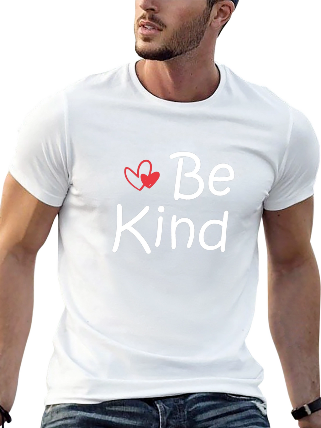 Be Kind Graphic Tee - Black