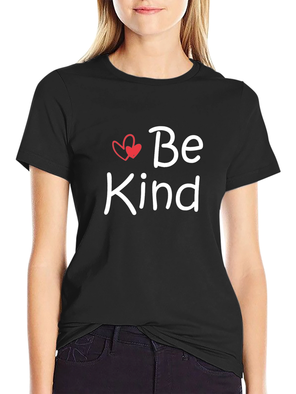 Be Kind Graphic Tee - Black
