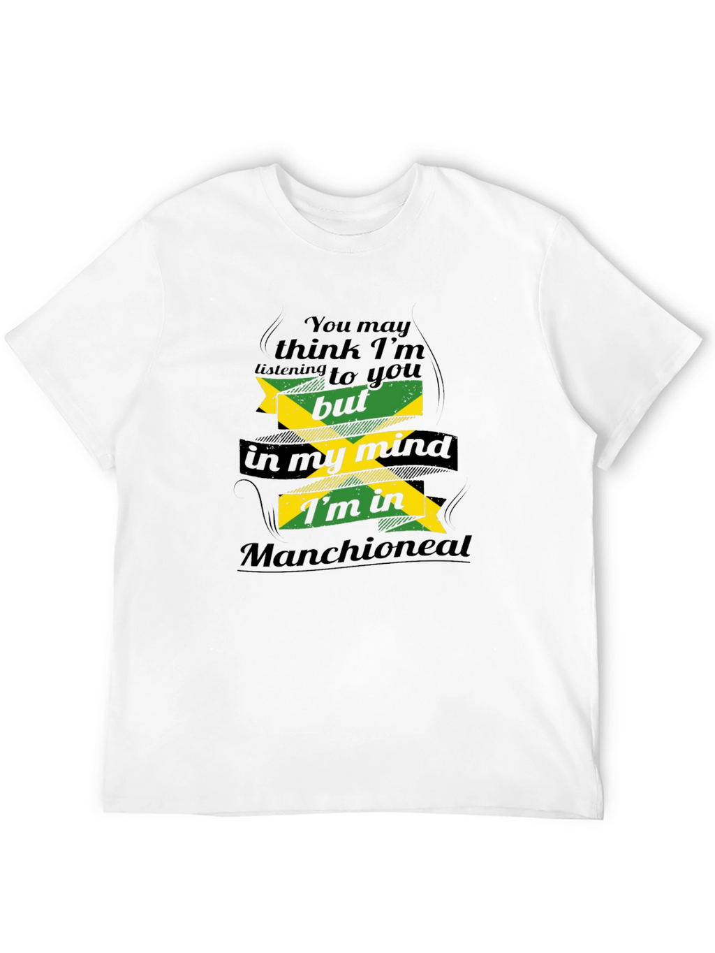 Manchioneal Mind T-Shirt - Jamaican Pride Tee