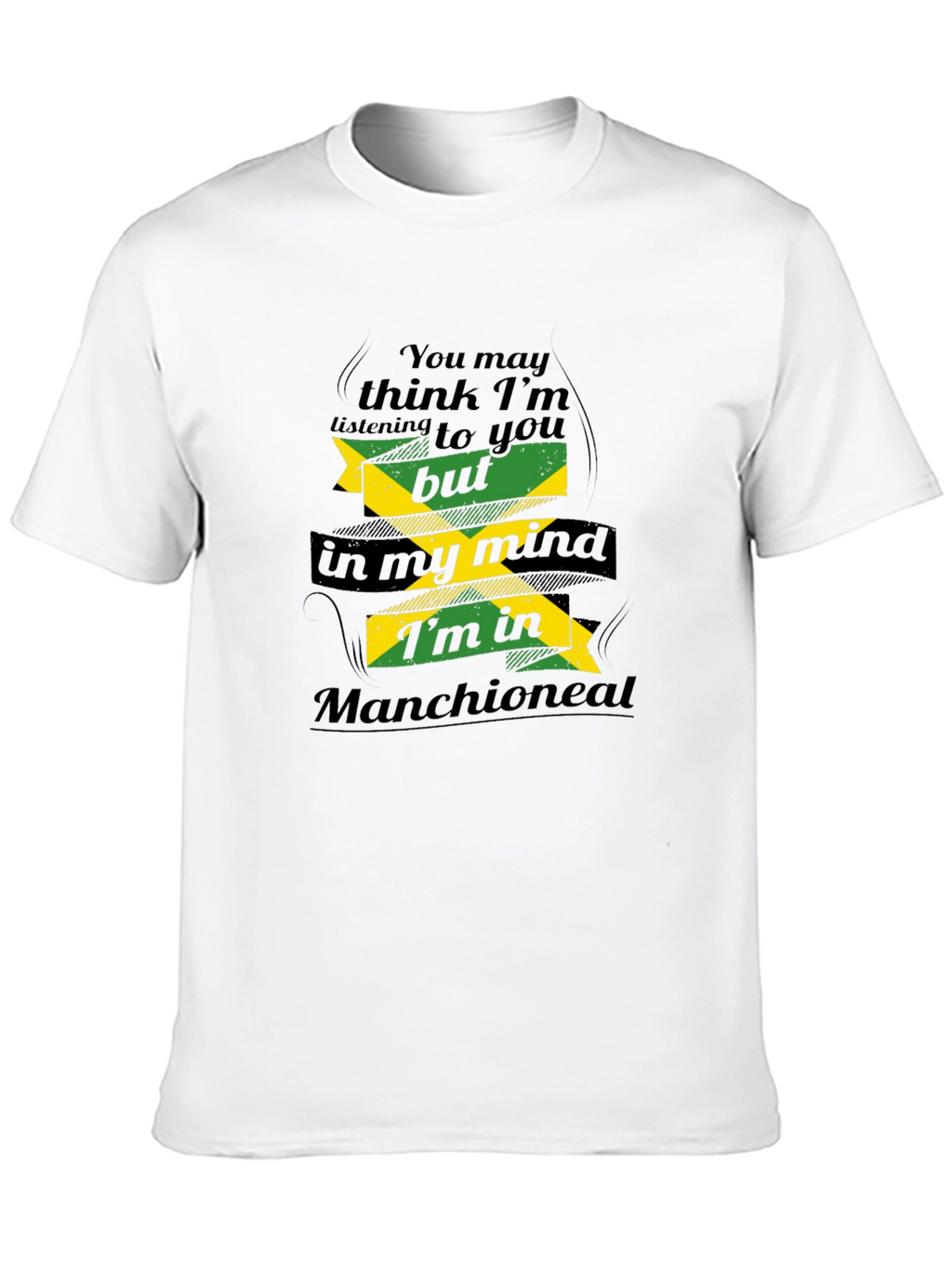 Manchioneal Mind T-Shirt - Jamaican Pride Tee
