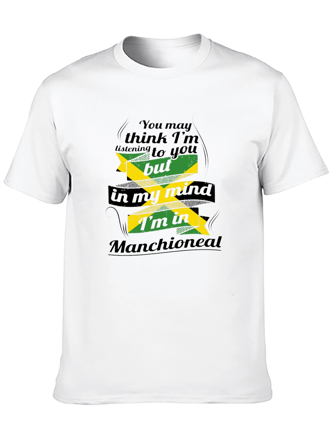 Manchioneal Mind T-Shirt - Jamaican Pride Tee