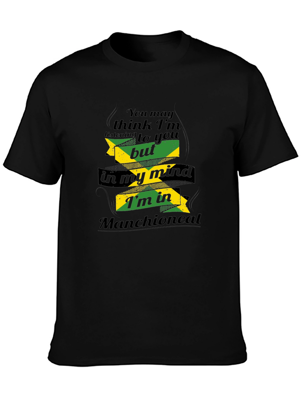 Manchioneal Mind T-Shirt - Jamaican Pride Tee