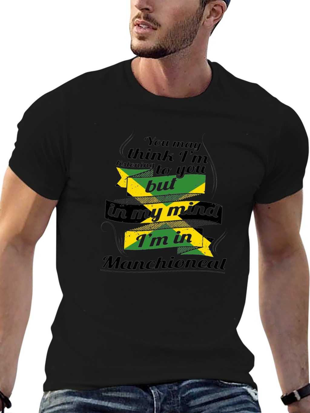Manchioneal Mind T-Shirt - Jamaican Pride Tee
