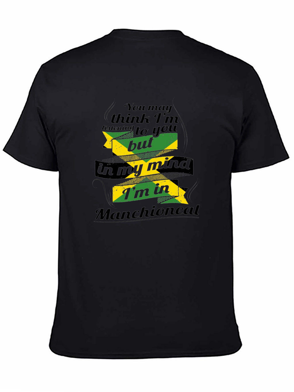 Manchioneal Mind T-Shirt - Jamaican Pride Tee