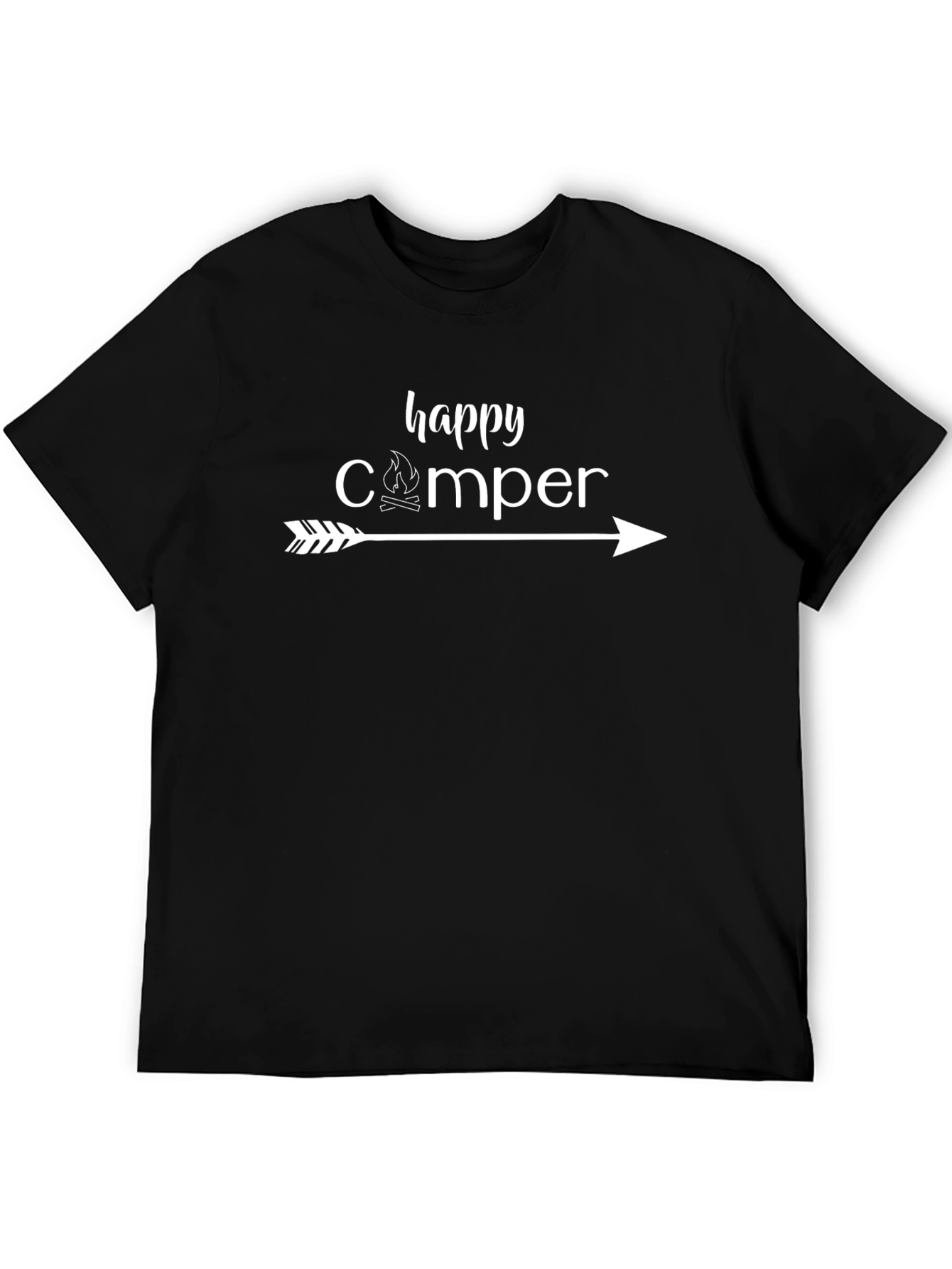 Happy Camper T-Shirt - Camping Adventure Apparel
