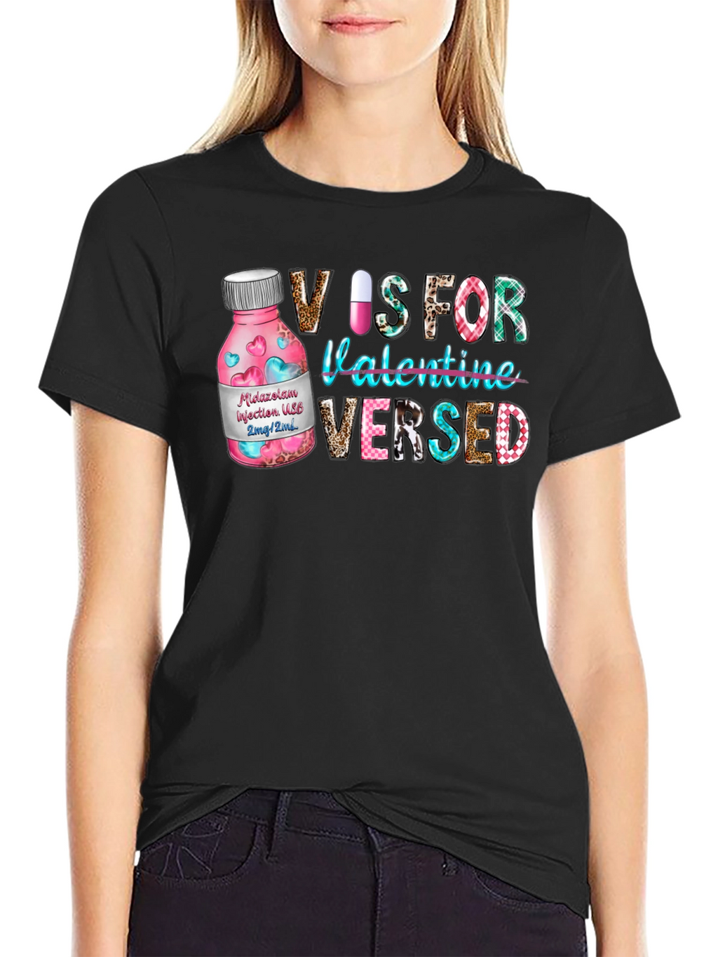 V is for Valentine Versed T-Shirt