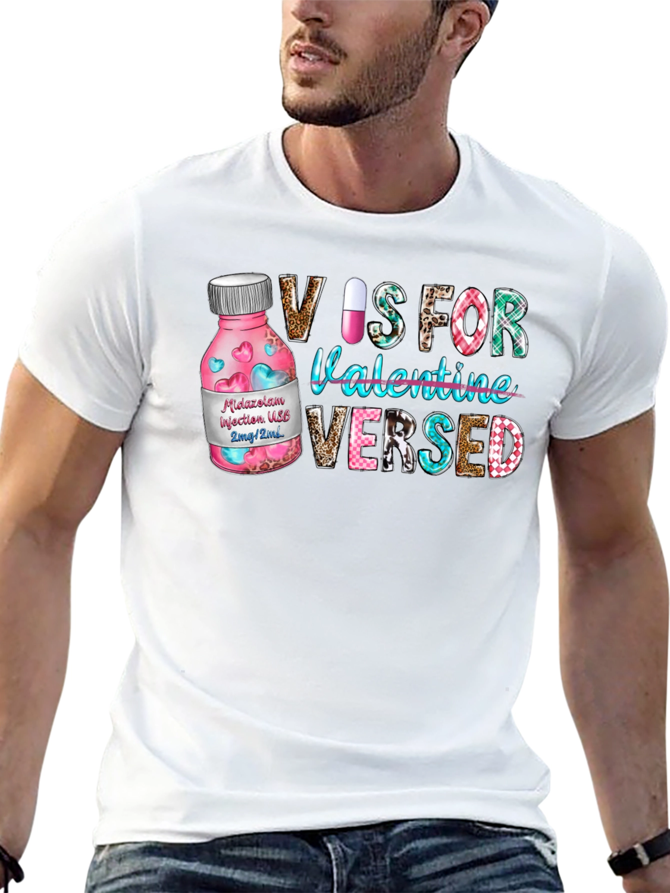 V is for Valentine Versed T-Shirt
