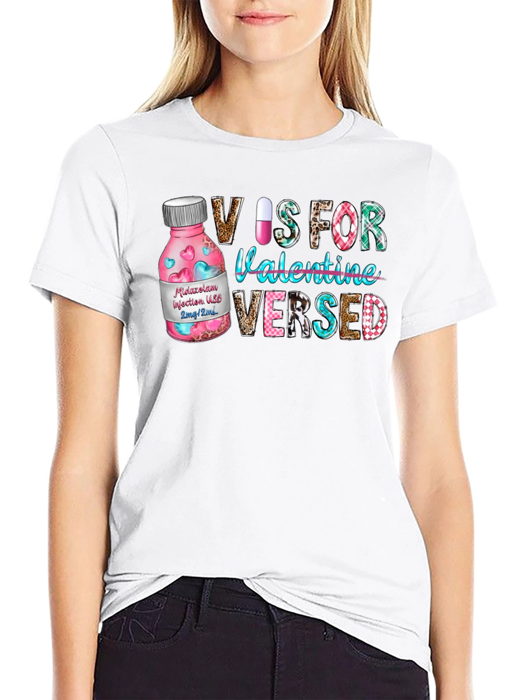 V is for Valentine Versed T-Shirt