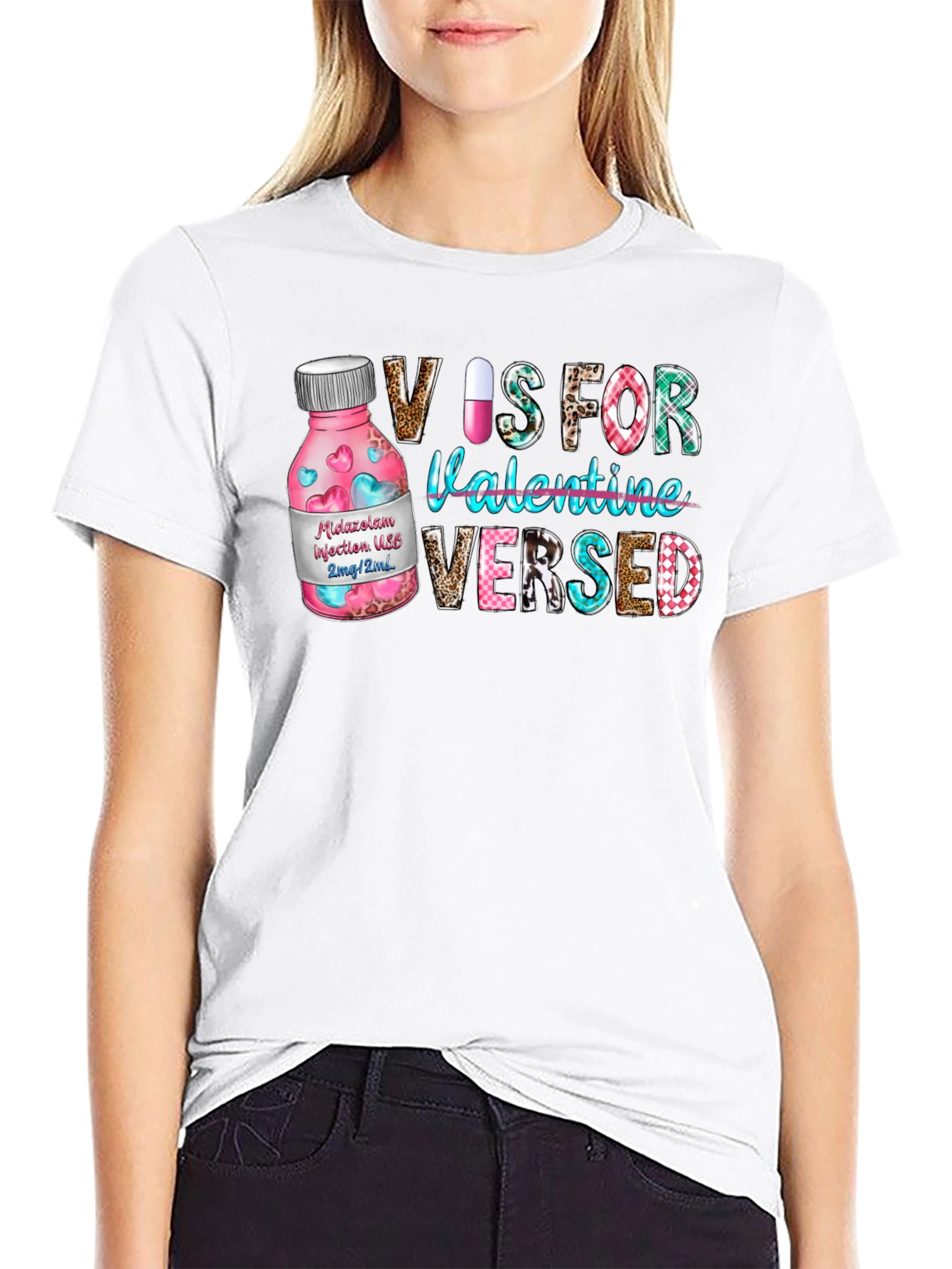 V is for Valentine Versed T-Shirt