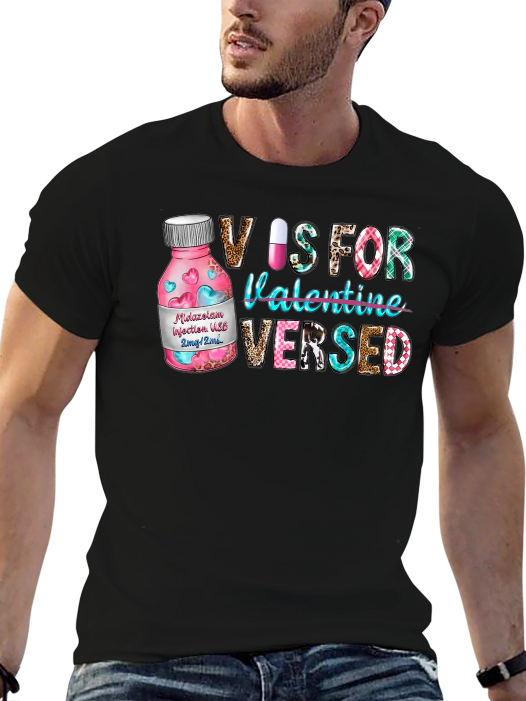 V is for Valentine Versed T-Shirt