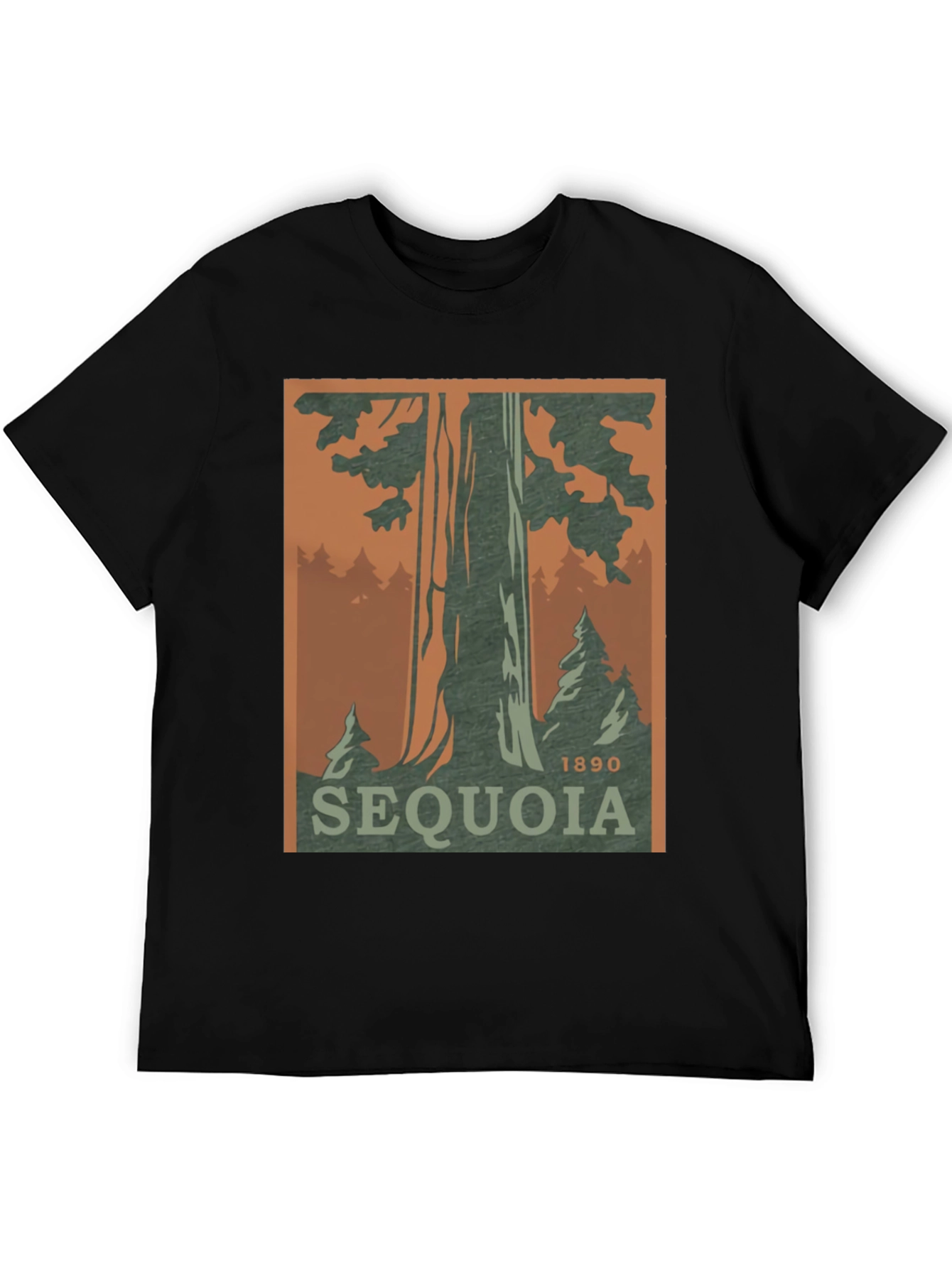 Sequoia National Park T-Shirt 1890 Vintage Style