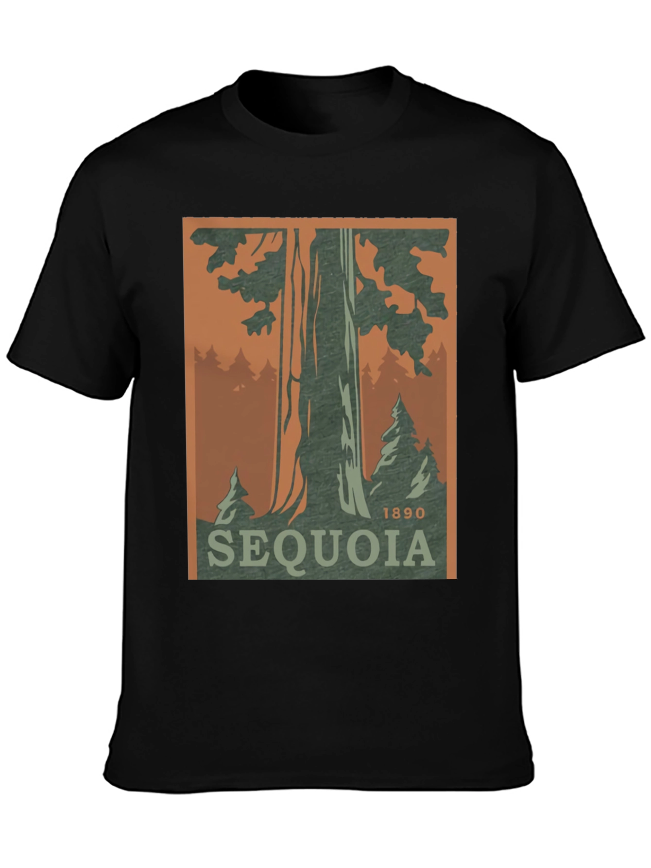 Sequoia National Park T-Shirt 1890 Vintage Style