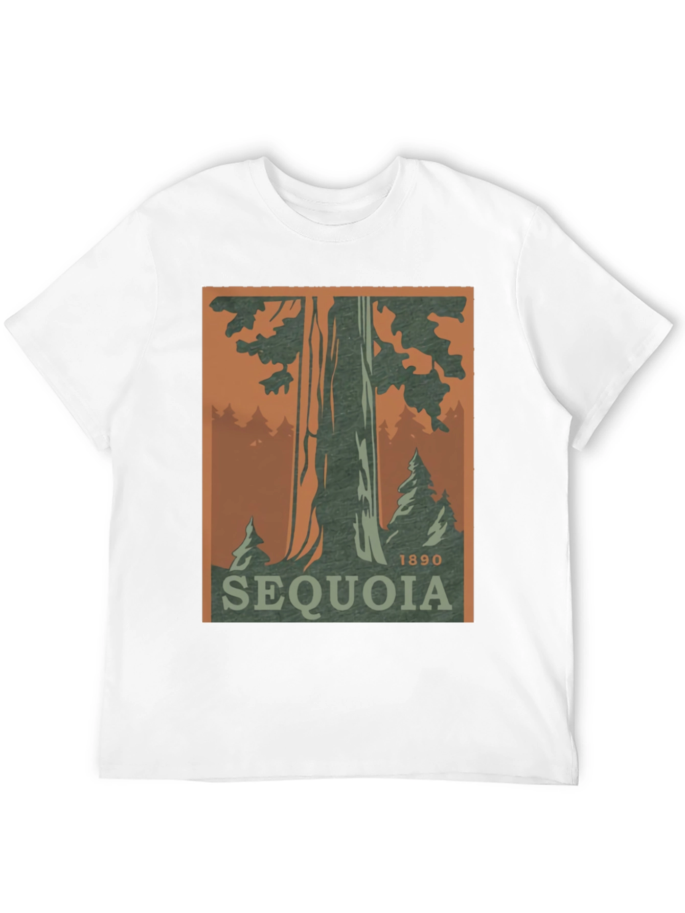 Sequoia National Park T-Shirt 1890 Vintage Style