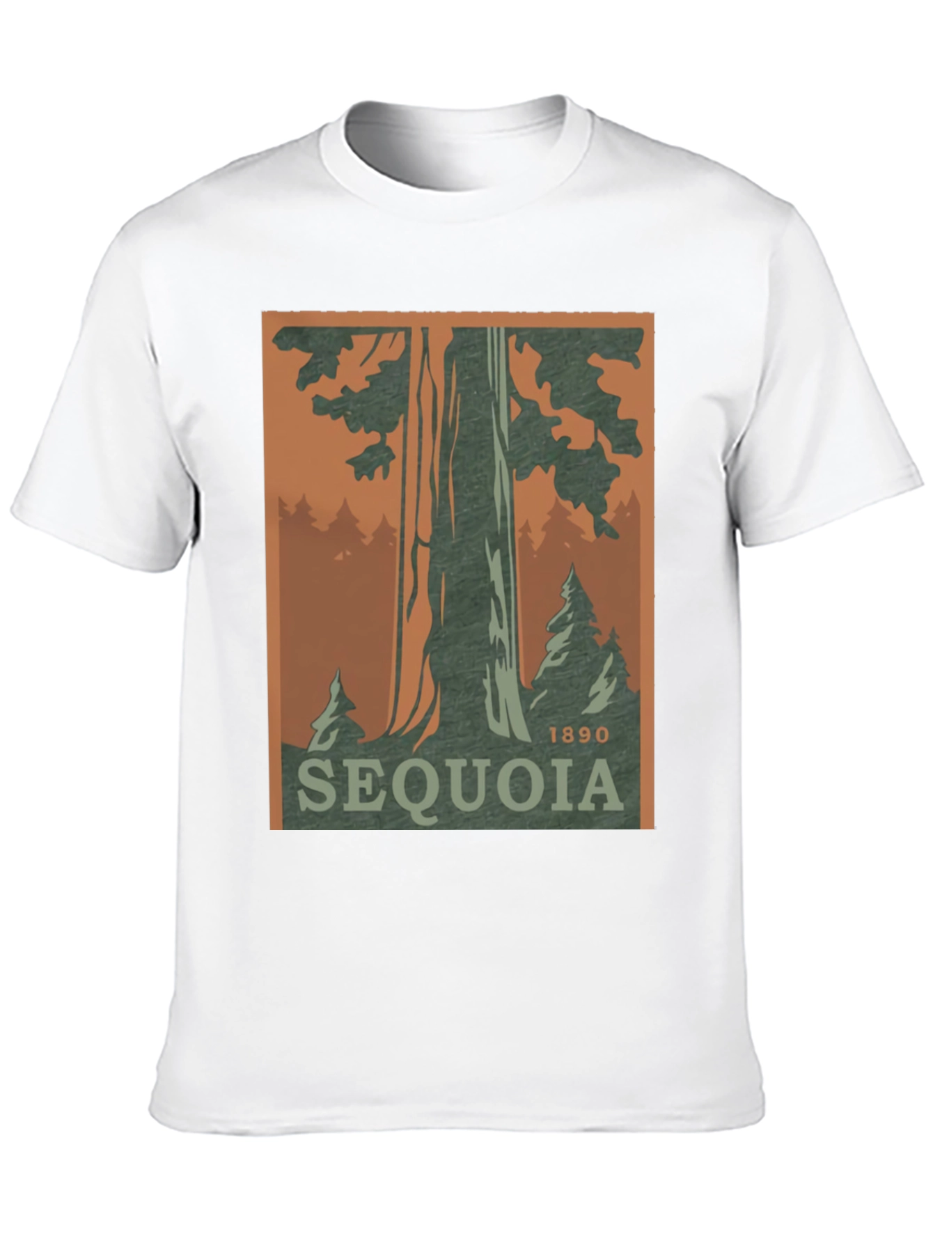 Sequoia National Park T-Shirt 1890 Vintage Style