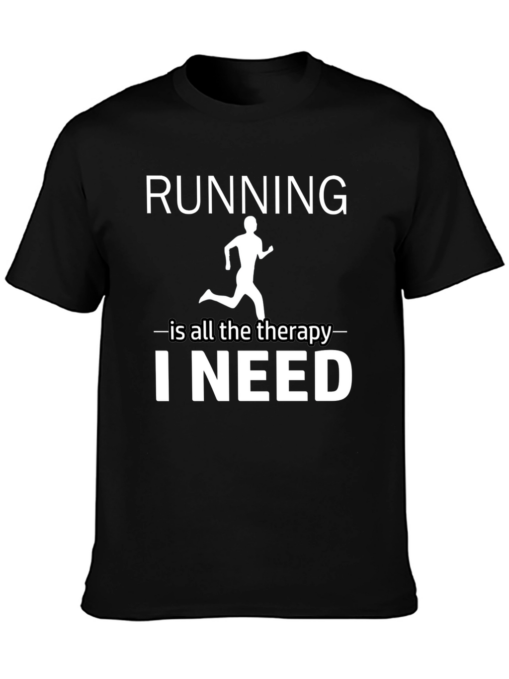 Running is Therapy T-Shirt - Unisex Athletic Apparel