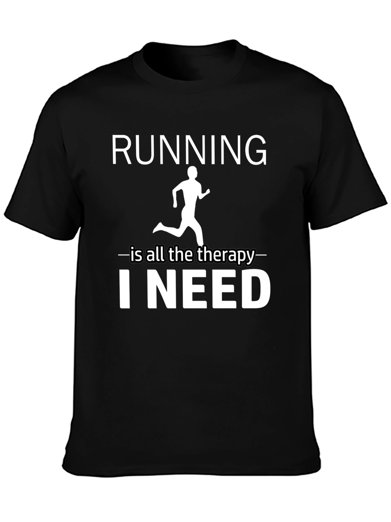 Running is Therapy T-Shirt - Unisex Athletic Apparel