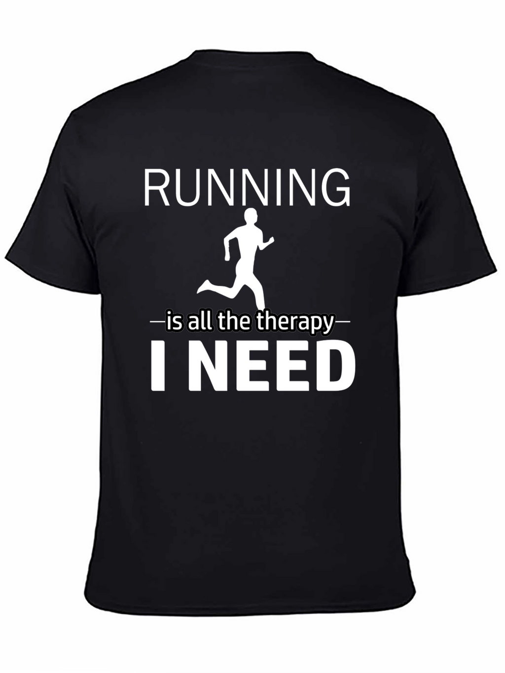 Running is Therapy T-Shirt - Unisex Athletic Apparel