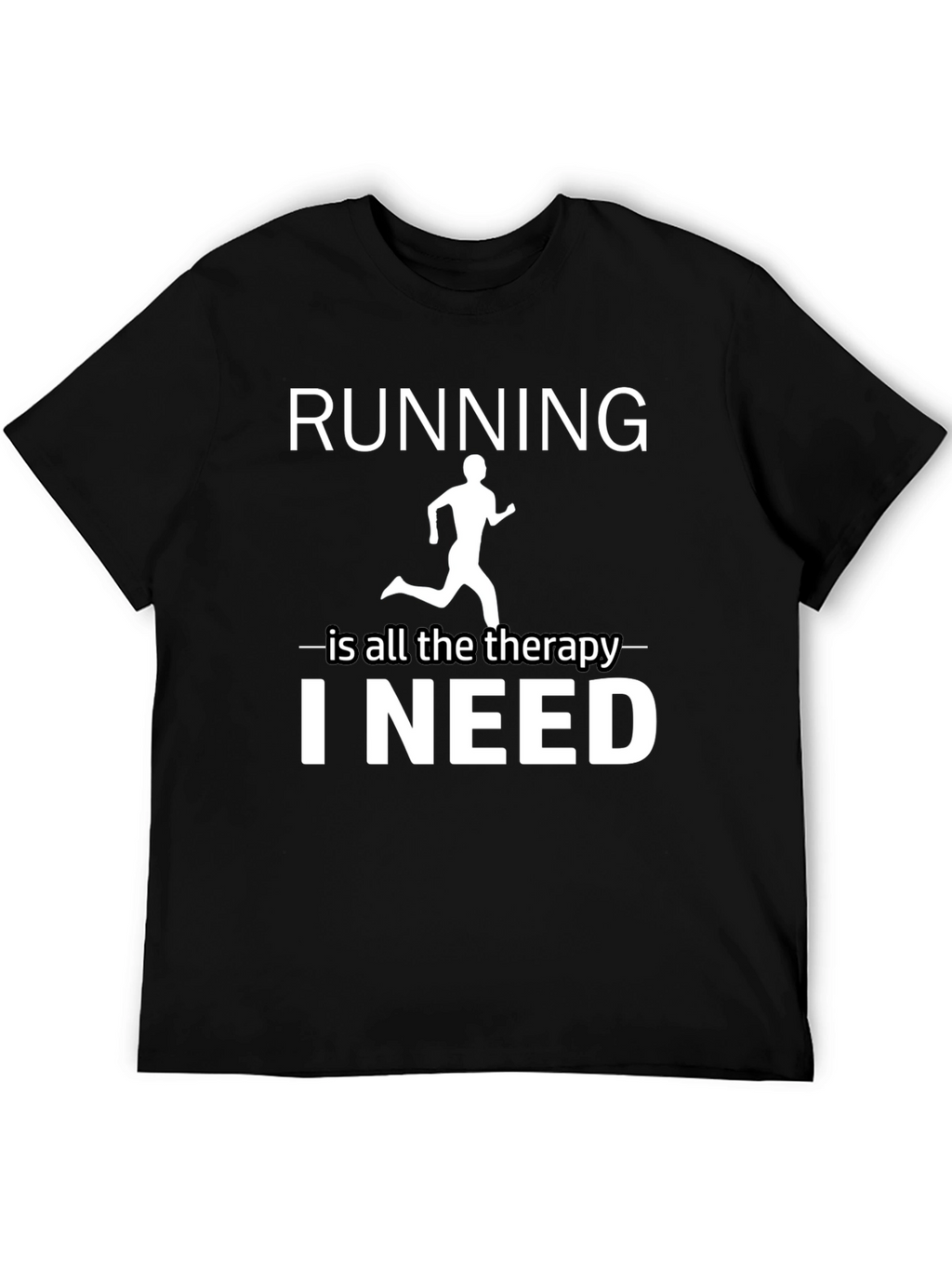 Running is Therapy T-Shirt - Unisex Athletic Apparel