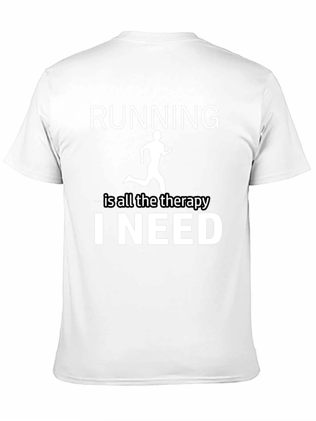 Running is Therapy T-Shirt - Unisex Athletic Apparel