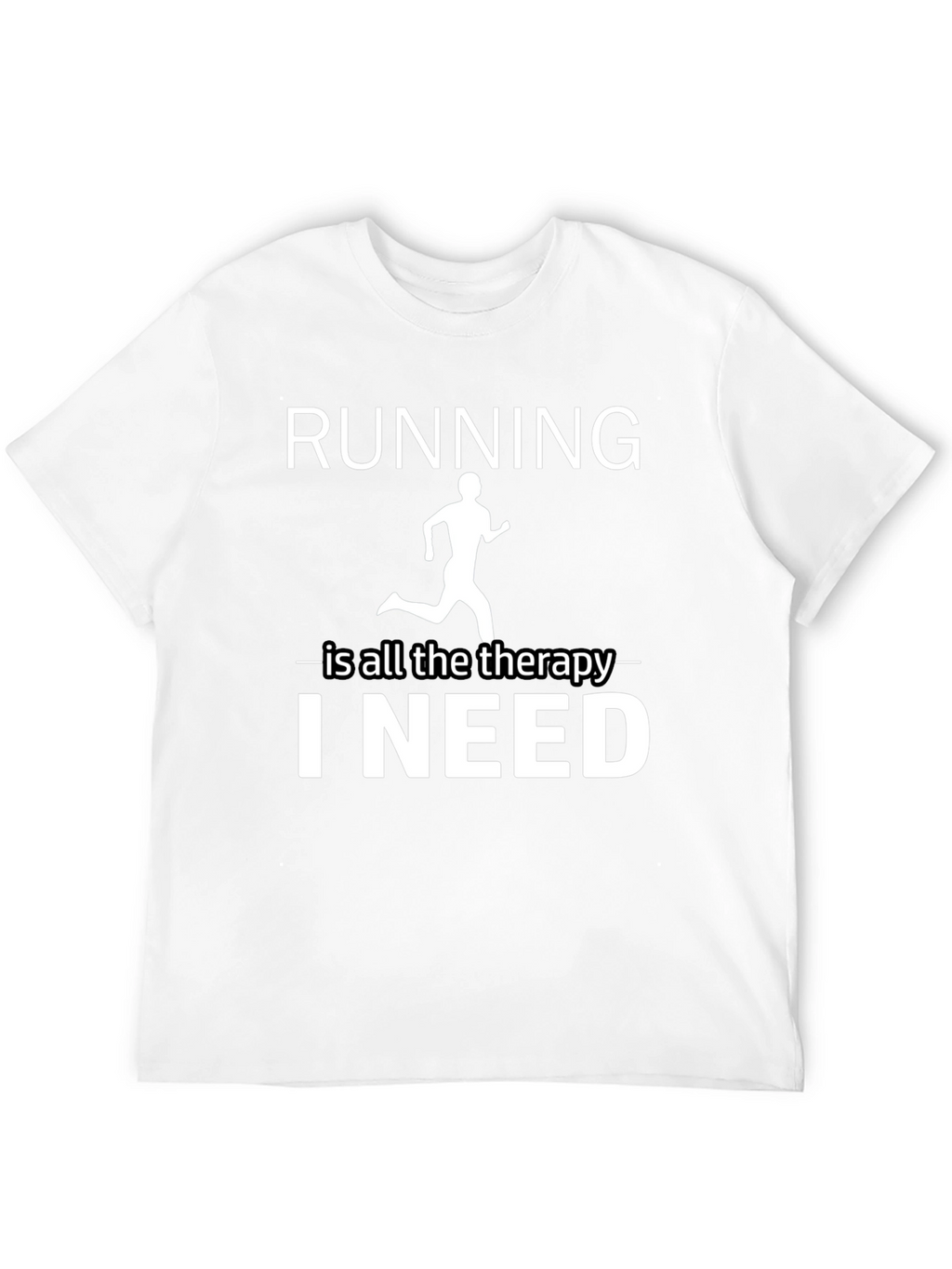 Running is Therapy T-Shirt - Unisex Athletic Apparel