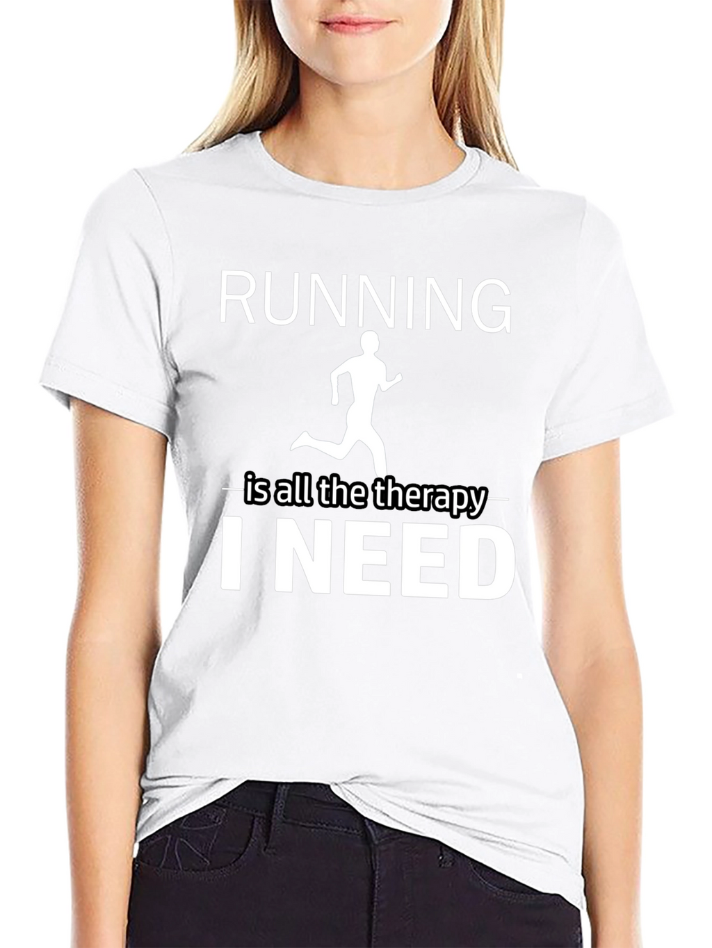 Running is Therapy T-Shirt - Unisex Athletic Apparel