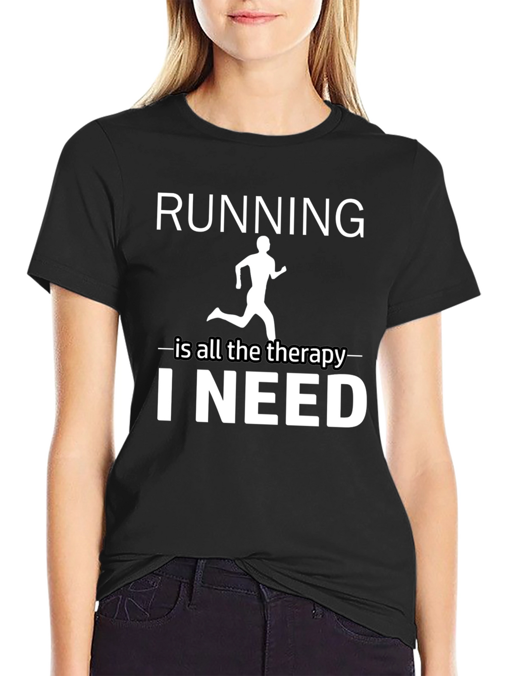 Running is Therapy T-Shirt - Unisex Athletic Apparel