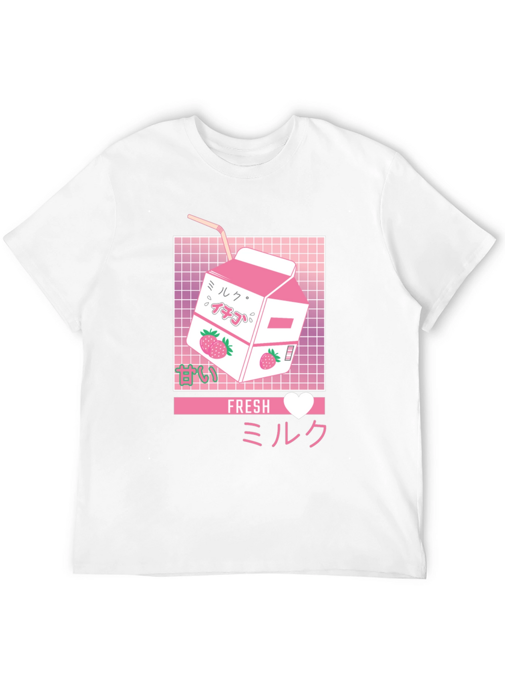 Fresh Strawberry Milk T-Shirt