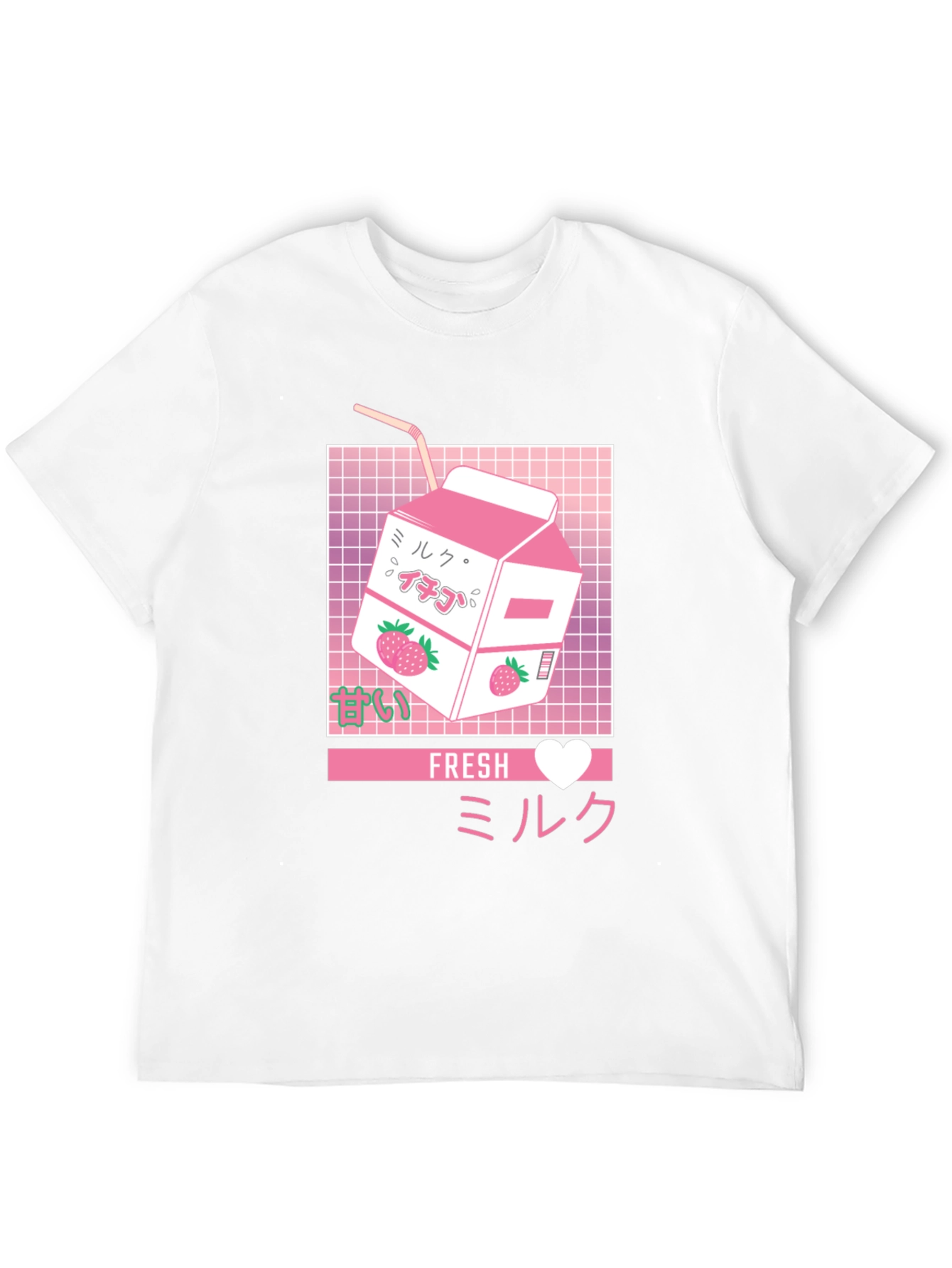 Fresh Strawberry Milk T-Shirt