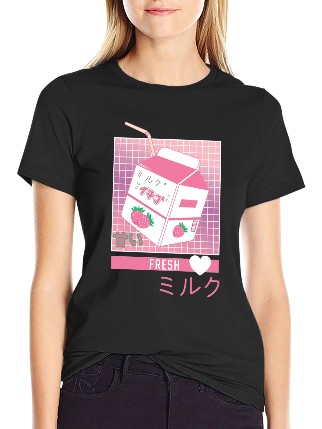 Fresh Strawberry Milk T-Shirt