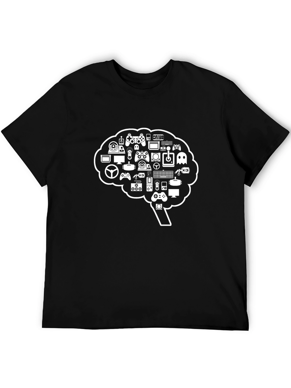 Gaming Brain T-Shirt - Gamer Mind Tee