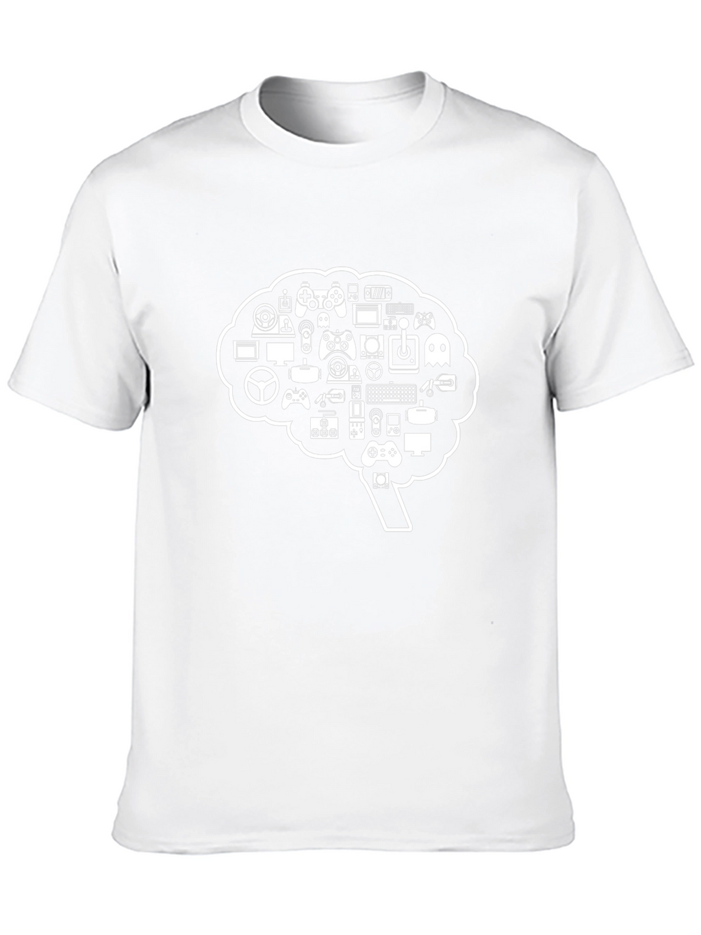Gaming Brain T-Shirt - Gamer Mind Tee