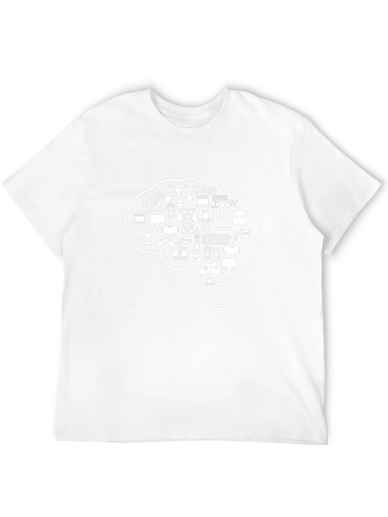 Gaming Brain T-Shirt - Gamer Mind Tee