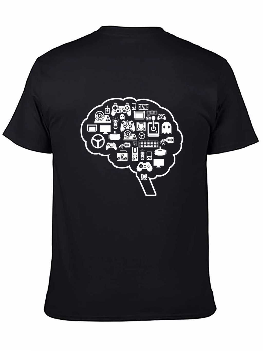 Gaming Brain T-Shirt - Gamer Mind Tee