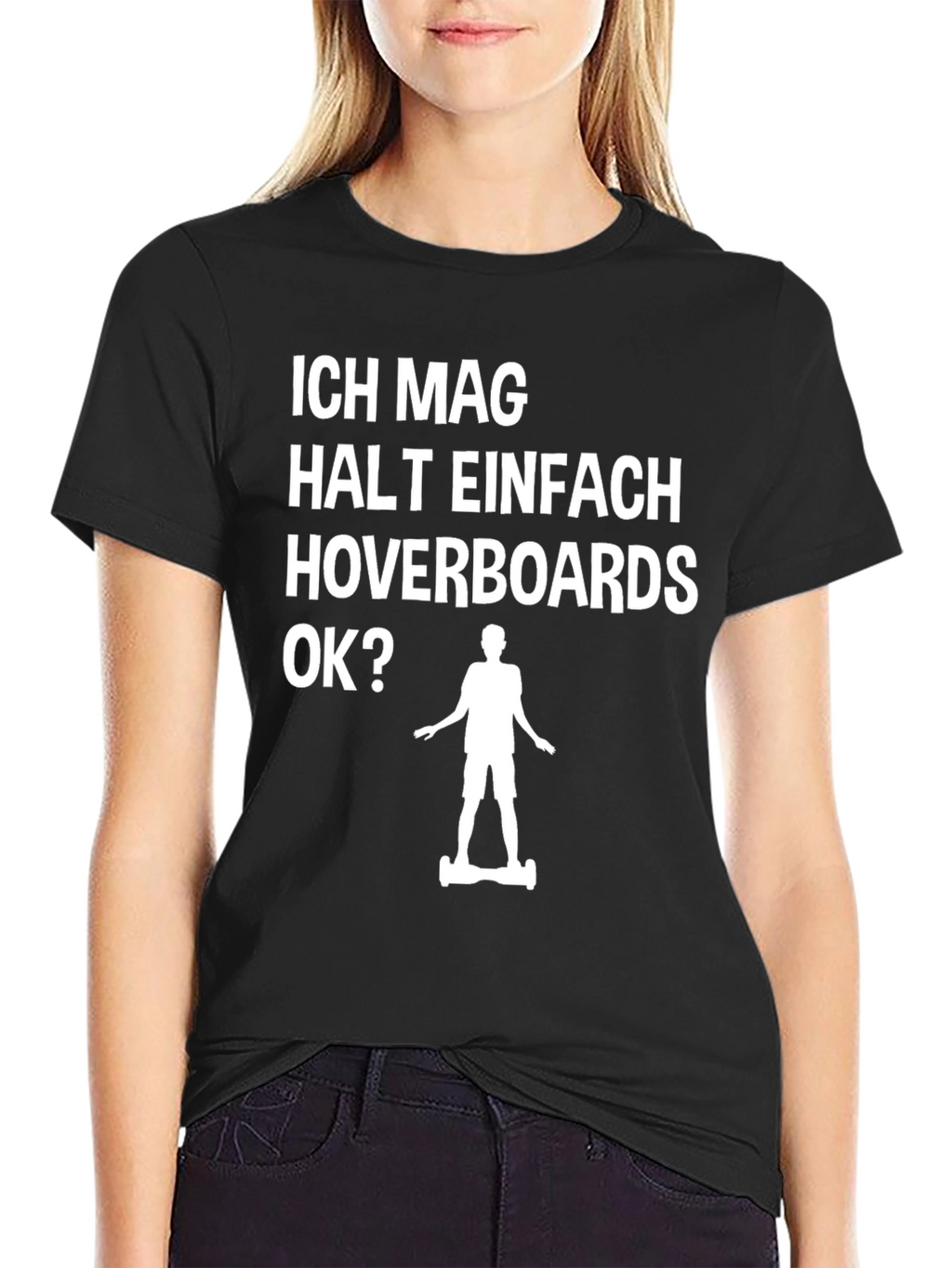 Ich Mag Hoverboards T-Shirt | Funny German Hoverboard Tee