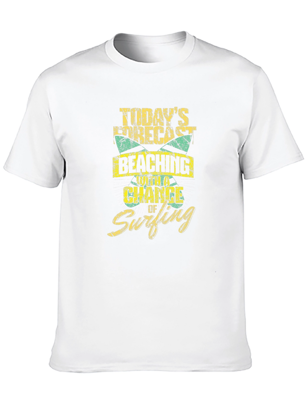 Beaching and Surfing Graphic T-Shirt