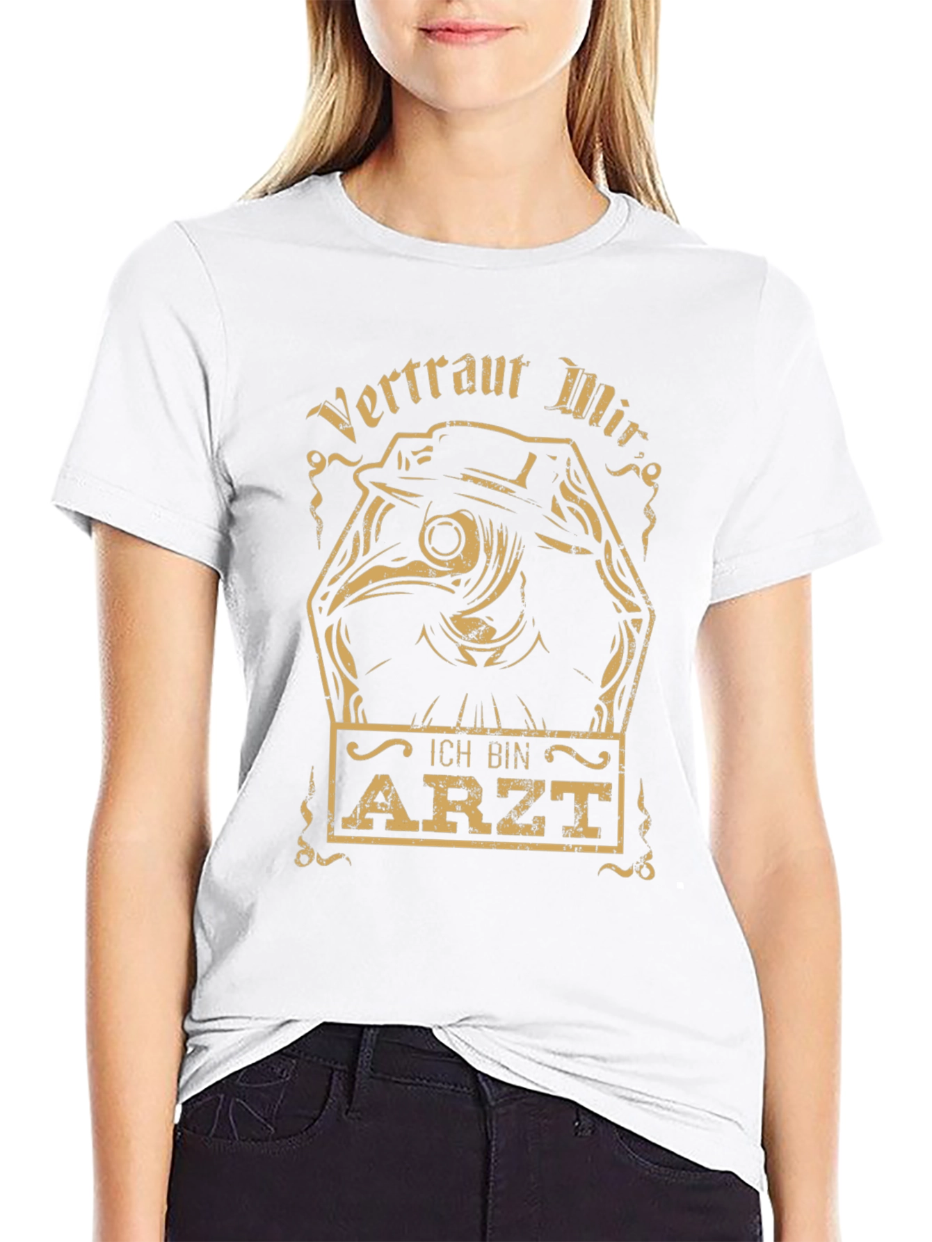 Plague Doctor Arzt Graphic T-Shirt