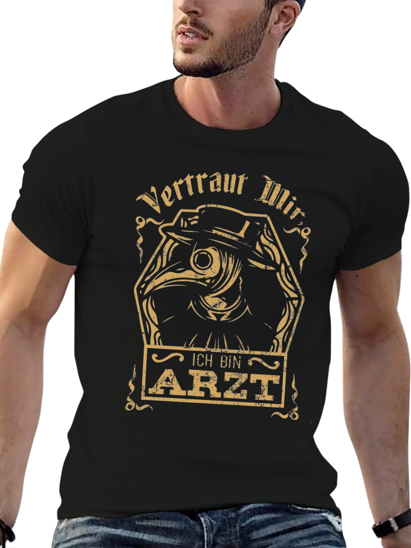 Plague Doctor Arzt Graphic T-Shirt