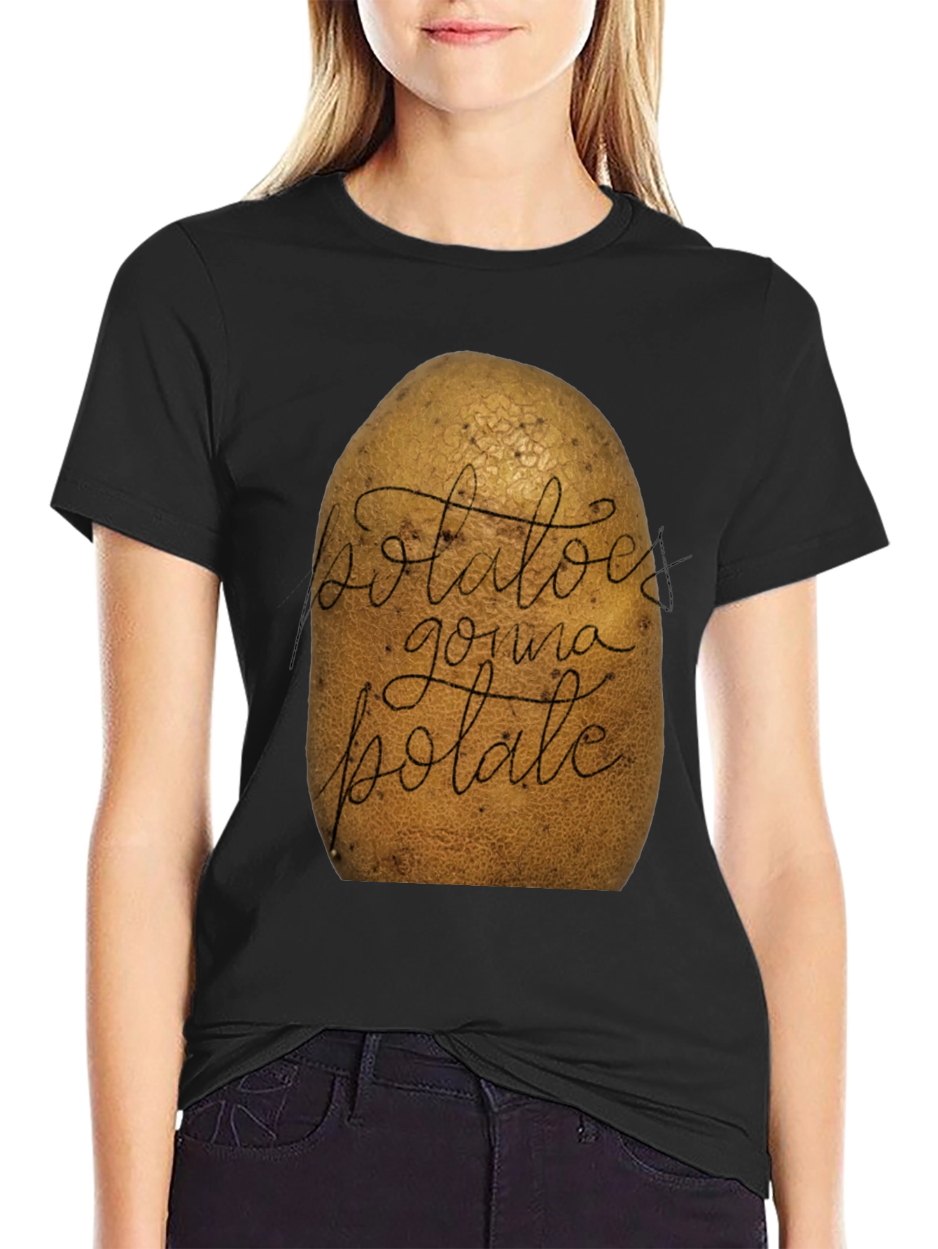 Funny Potato Graphic T-Shirt - Potatoes Gonna Potate Tee