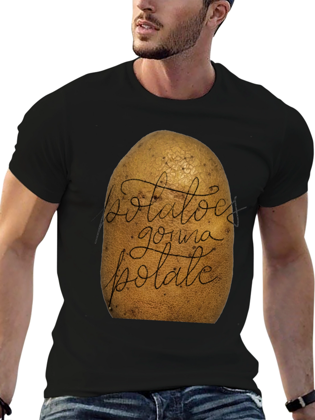 Funny Potato Graphic T-Shirt - Potatoes Gonna Potate Tee