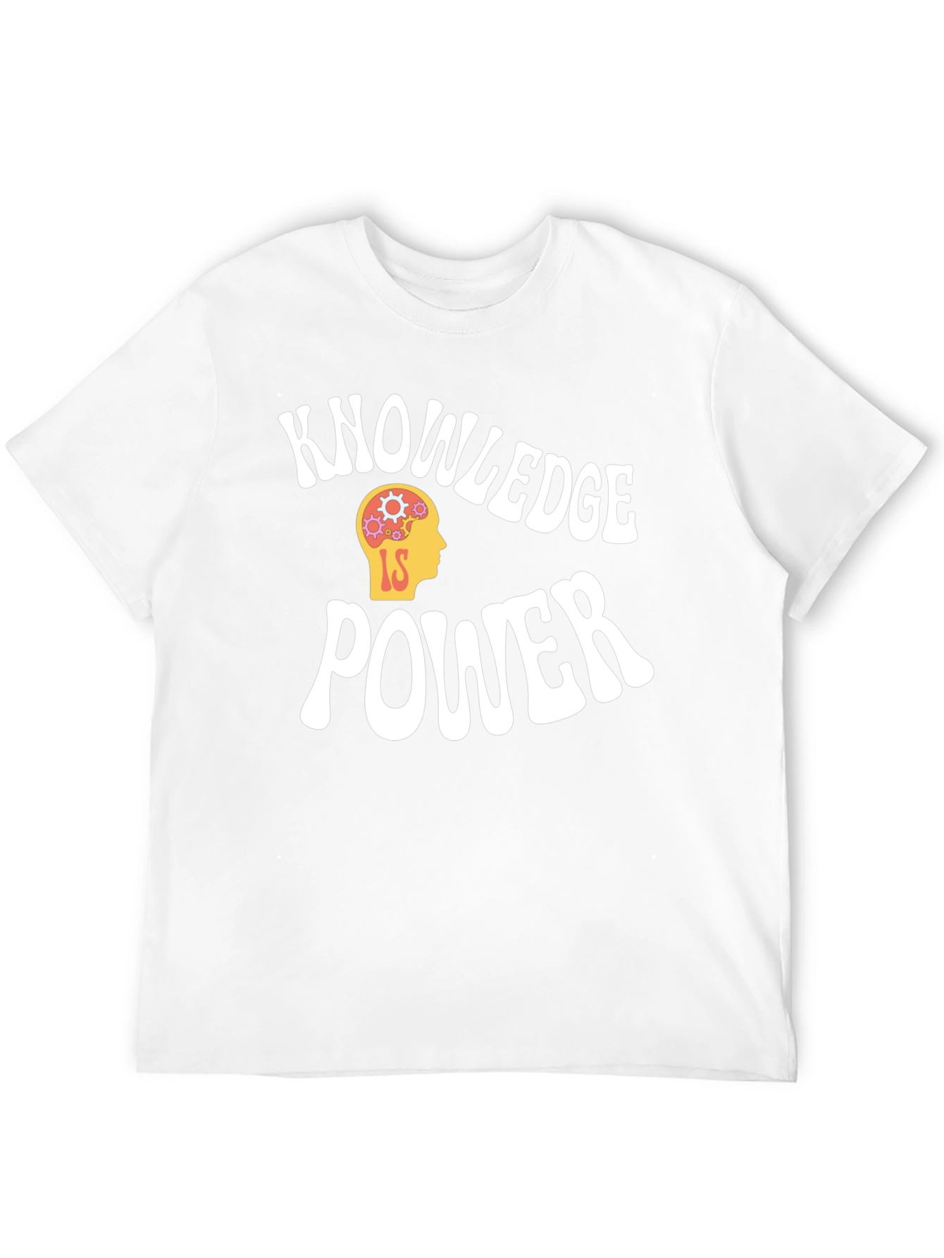 Knowledge is Power Graphic Tee - Black