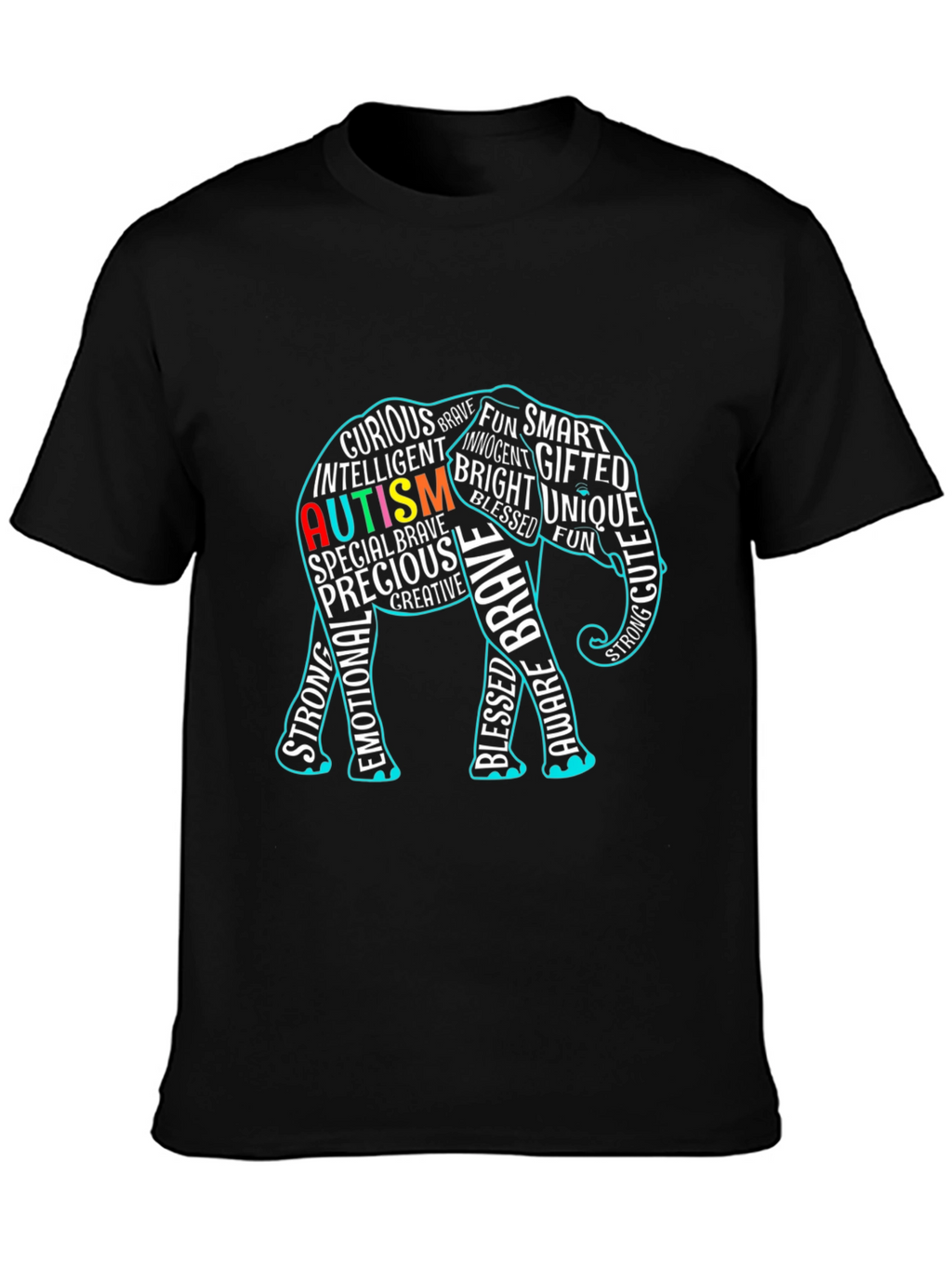 Autism Awareness Elephant T-Shirt