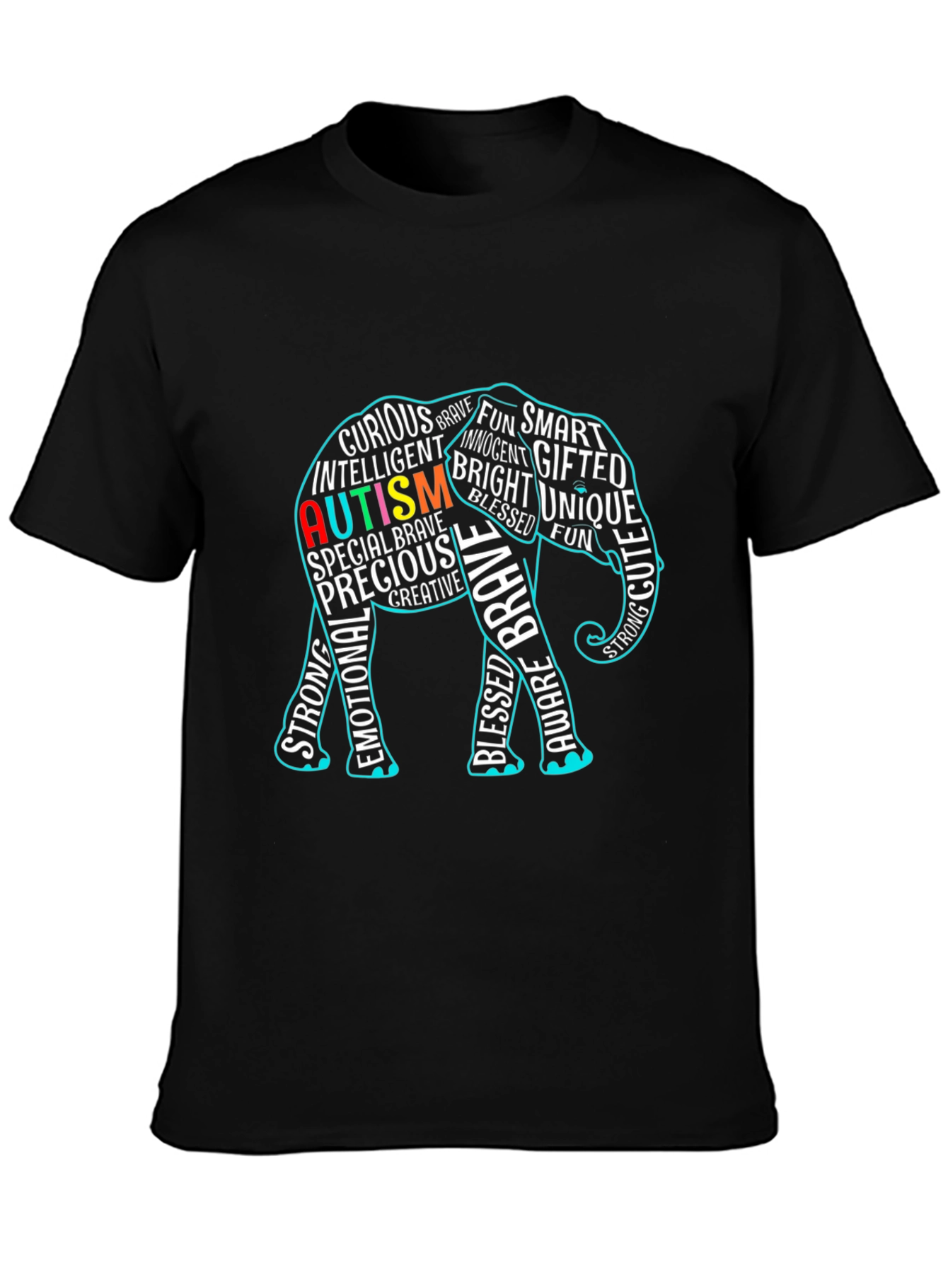 Autism Awareness Elephant T-Shirt