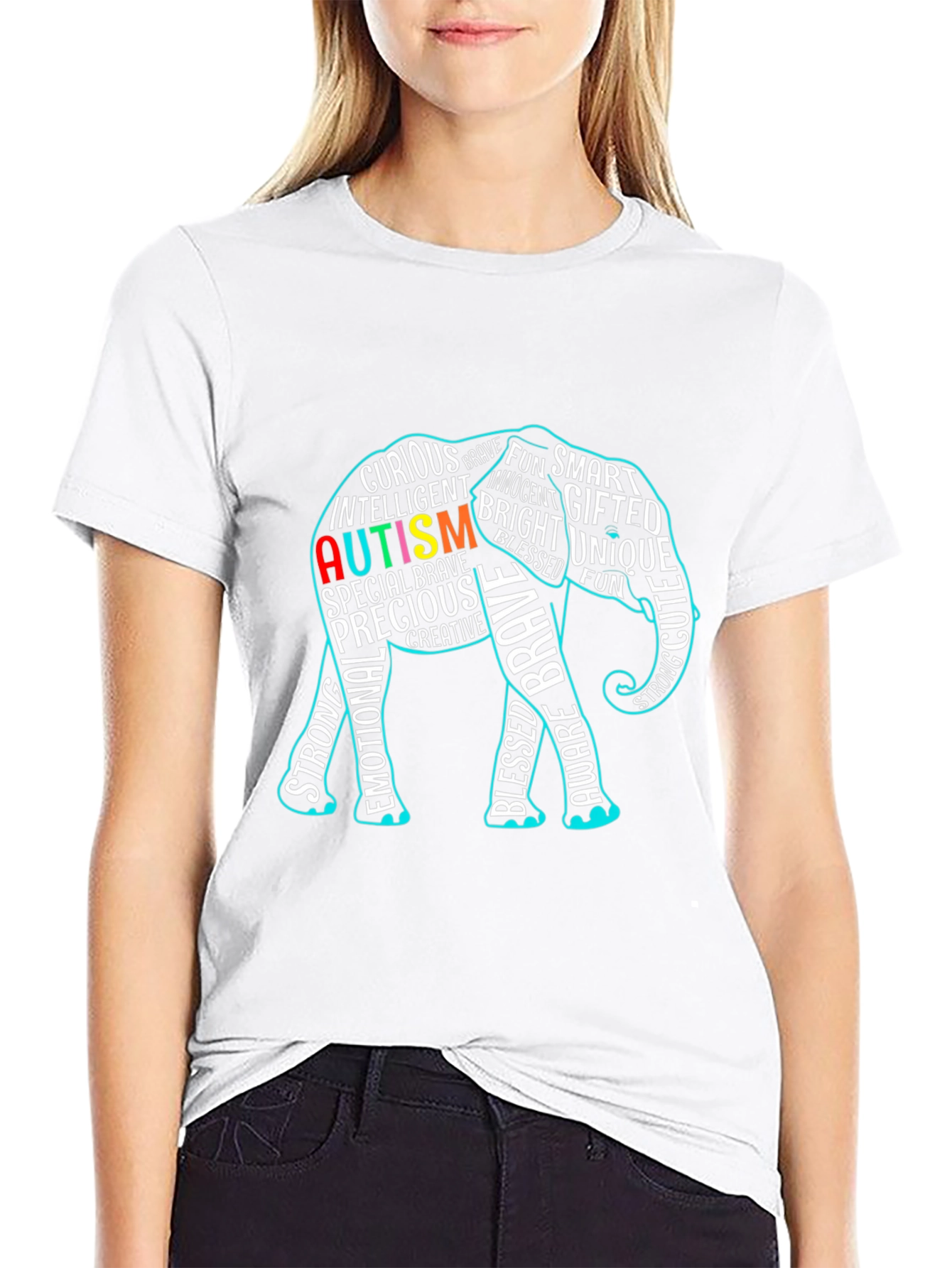 Autism Awareness Elephant T-Shirt