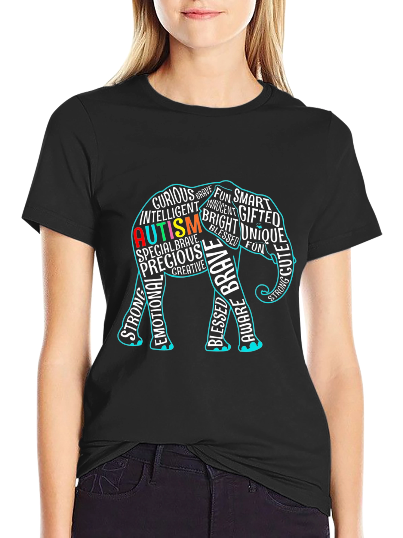 Autism Awareness Elephant T-Shirt