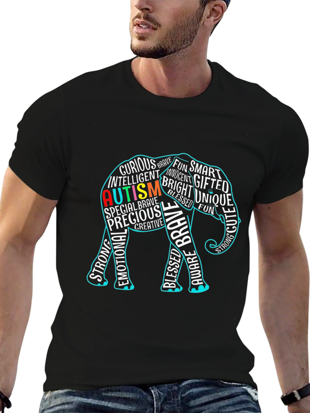Autism Awareness Elephant T-Shirt