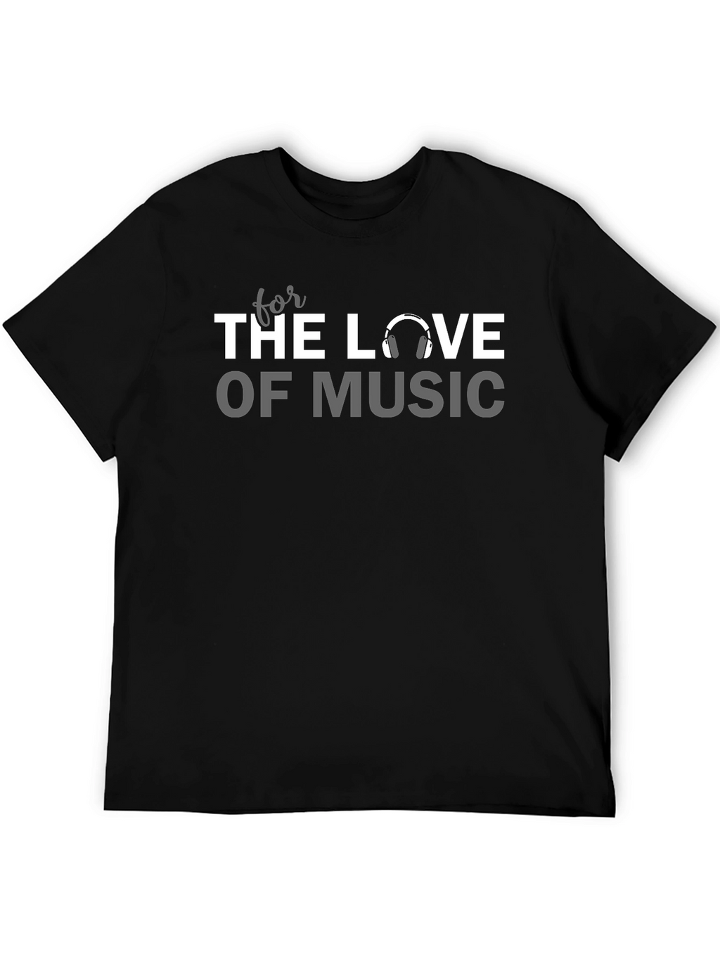 For The Love Of Music Graphic Tee